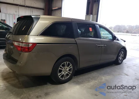 2012 Honda Odyssey Ex from USA, damaged, VIN 5FNRL5H40CB062698